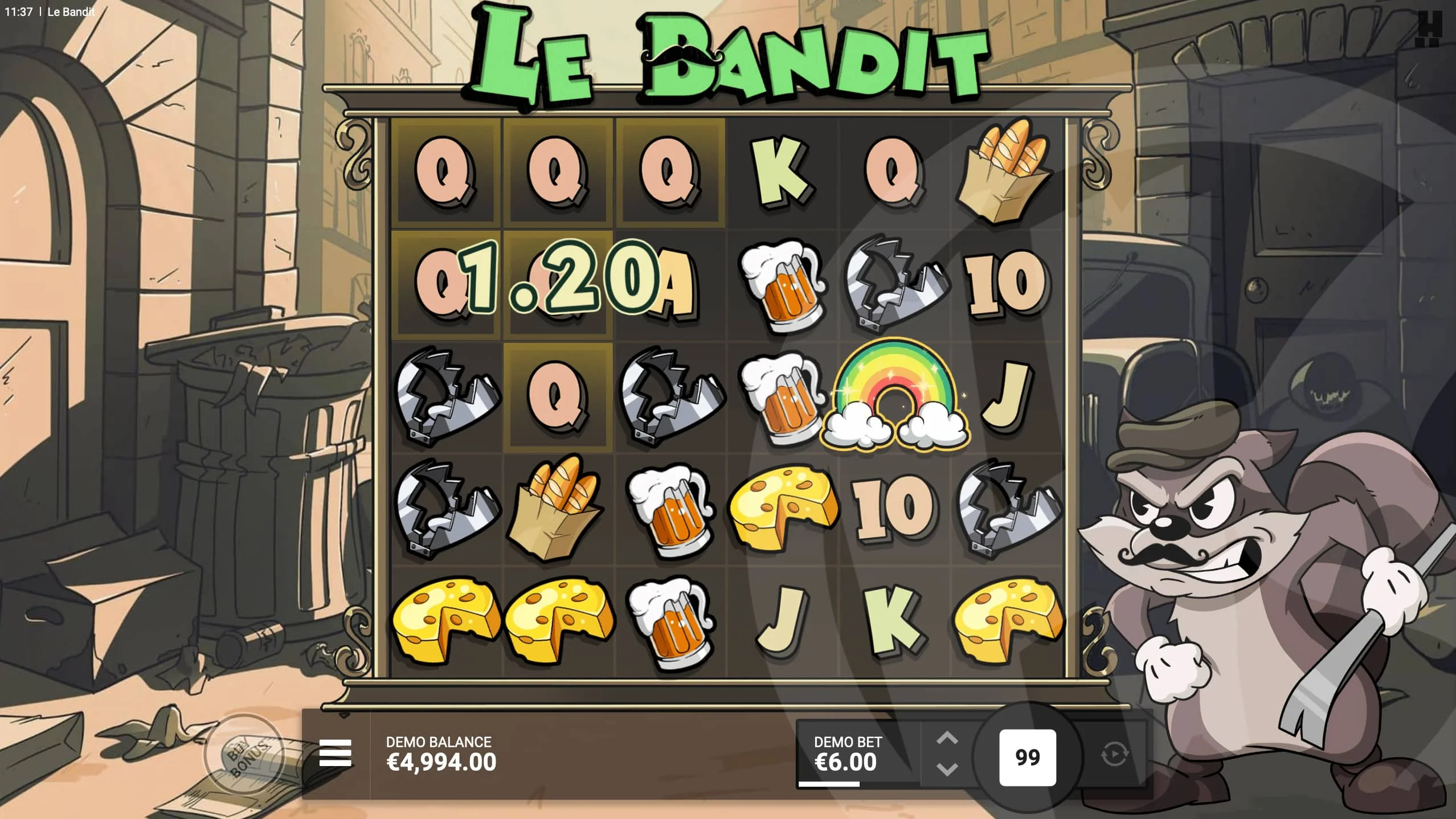 Le Bandit Slot Review pic 3